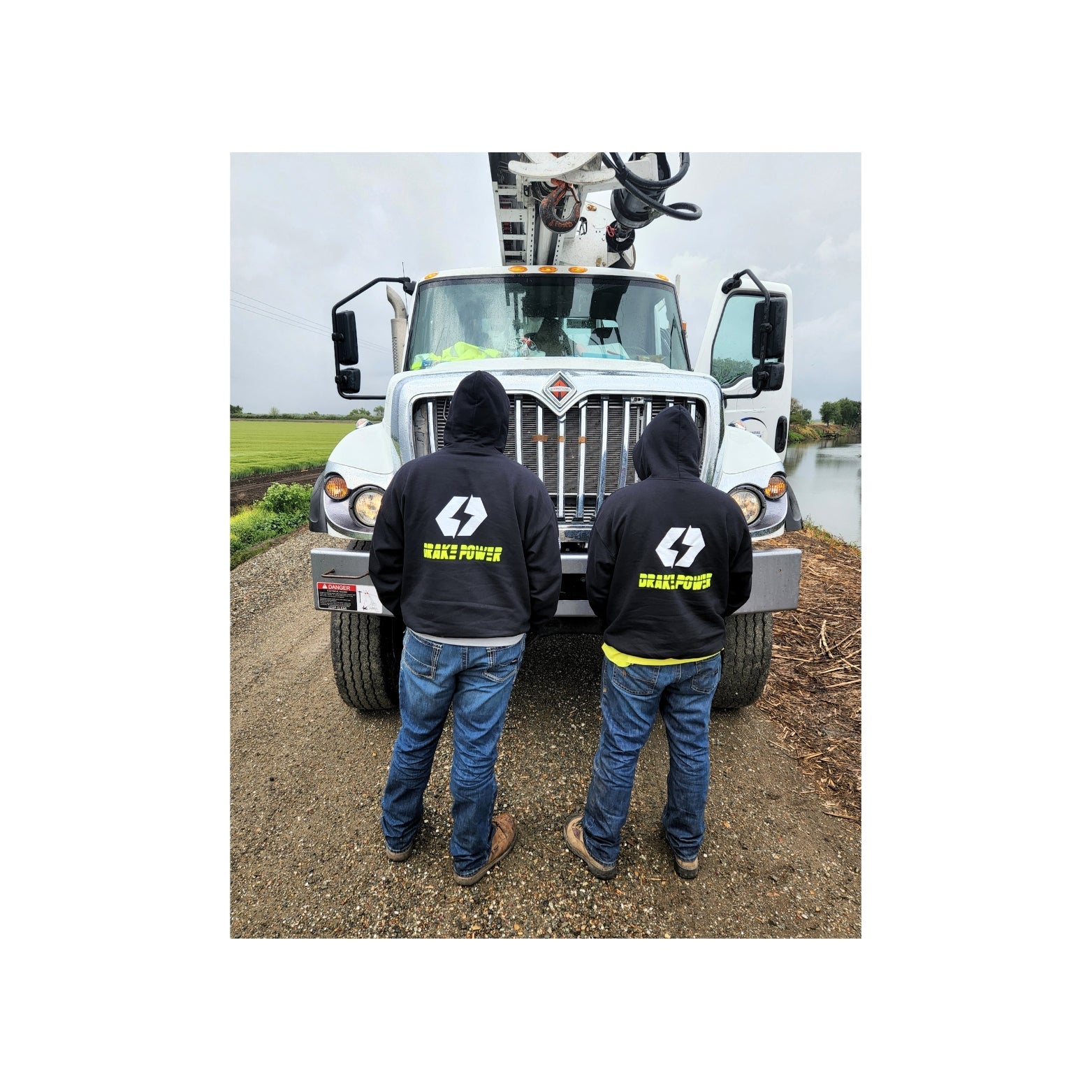 CLASSIC HI-VIZ DP PULLOVER HOODIE