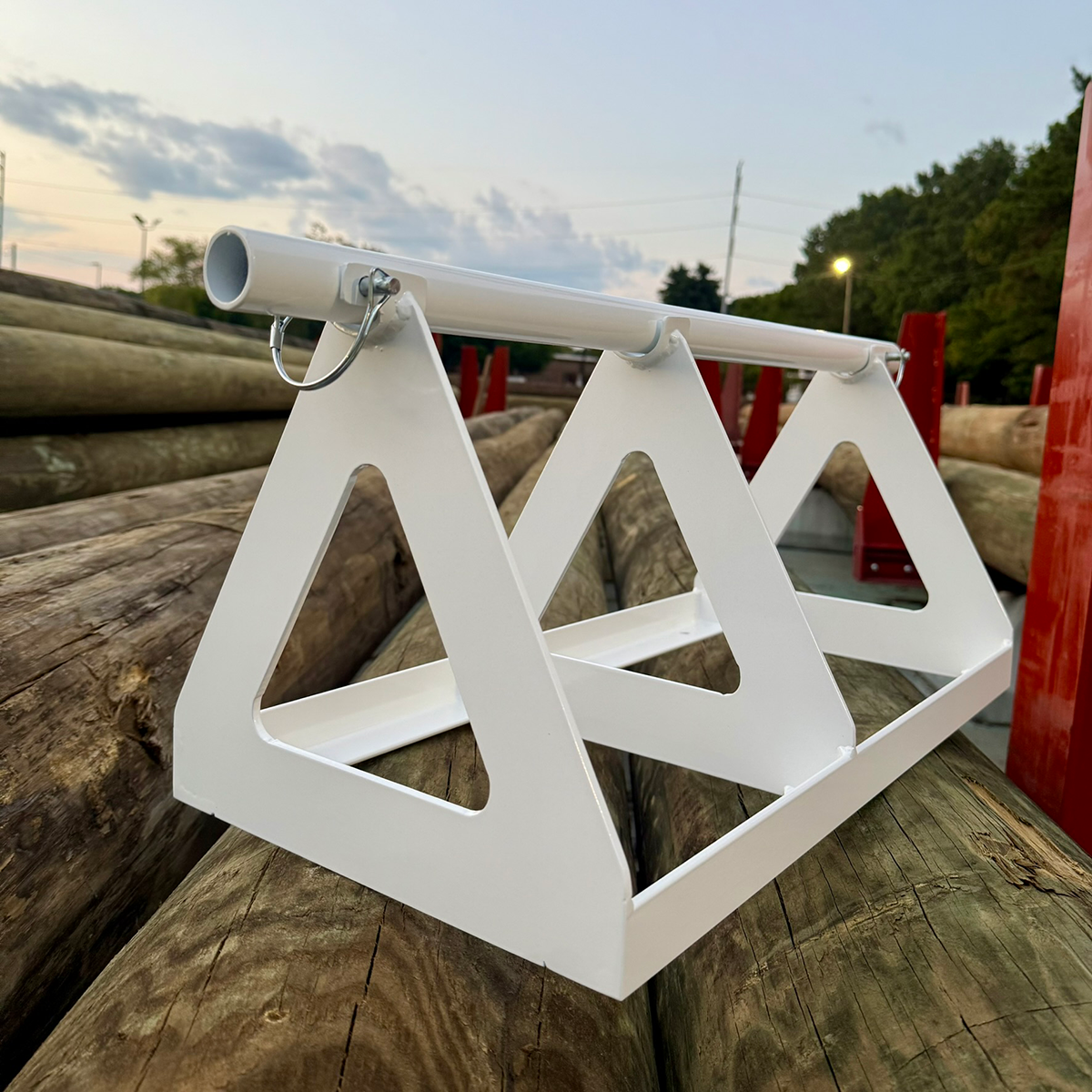 Hardline Wire Rack – Wire Spool Holder for Linemen & Electricians