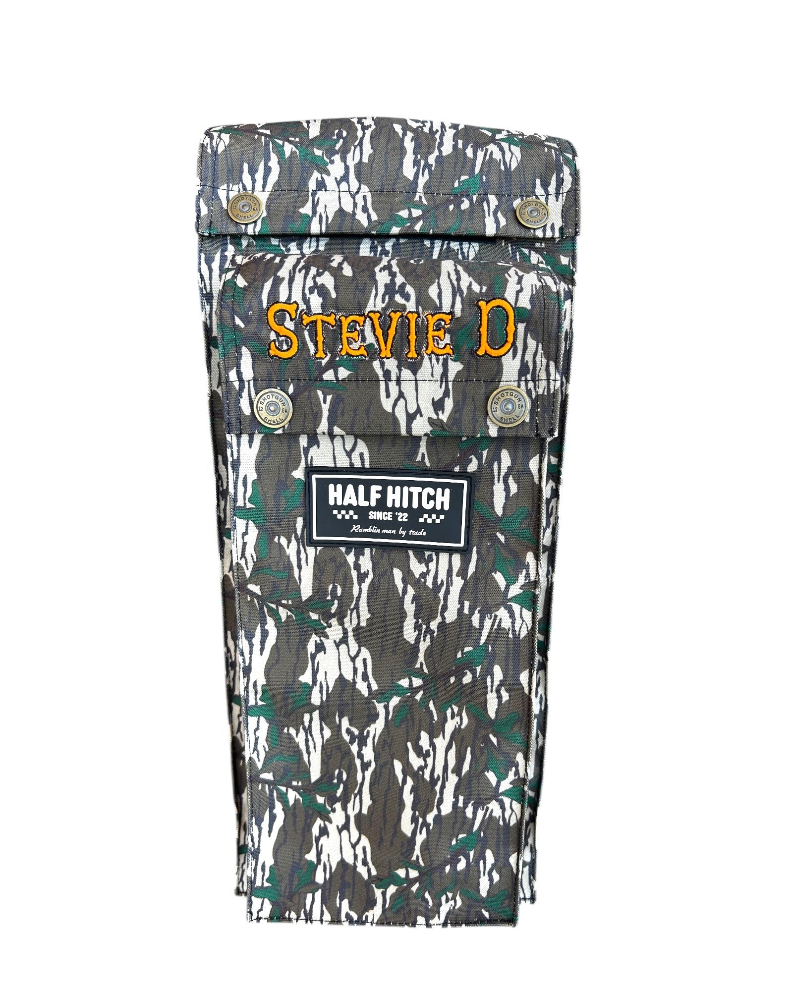 Vintage Green Leaf Glove & Sleeve Bag