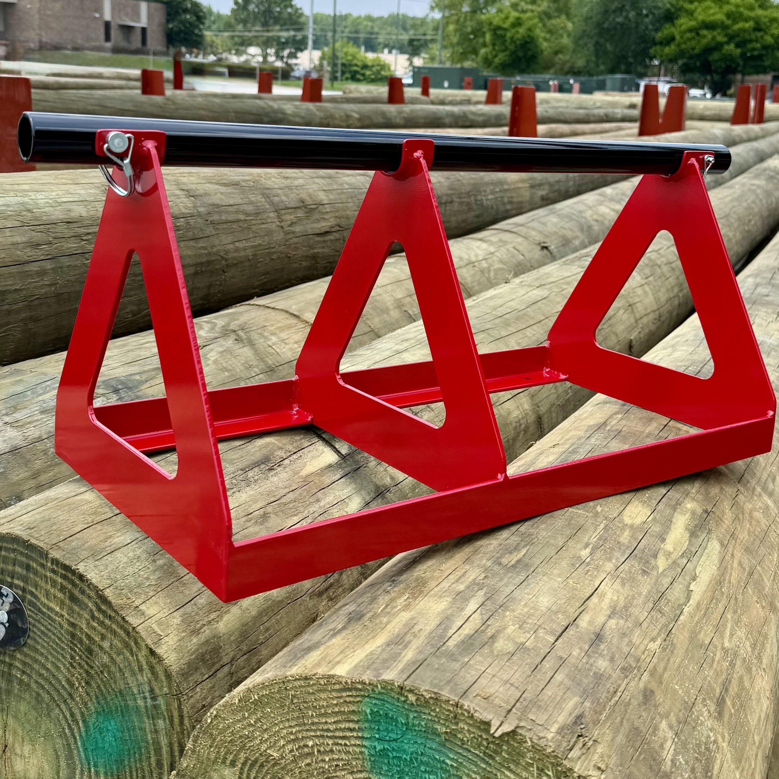 Hardline Wire Rack – Wire Spool Holder for Linemen & Electricians