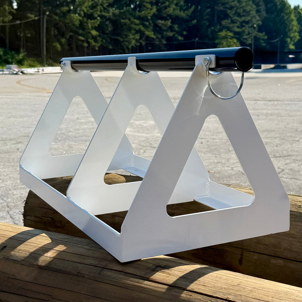 Hardline Wire Rack – Wire Spool Holder for Linemen & Electricians