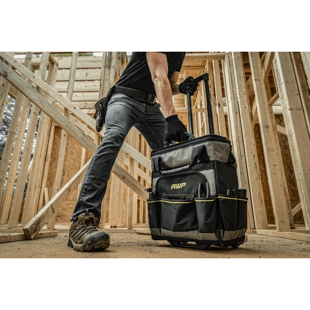 AWP L - 22814 14 in. Rolling Tool Bag - Lined Out AWP L - 22814 14 in. Rolling Tool BagTool Bags