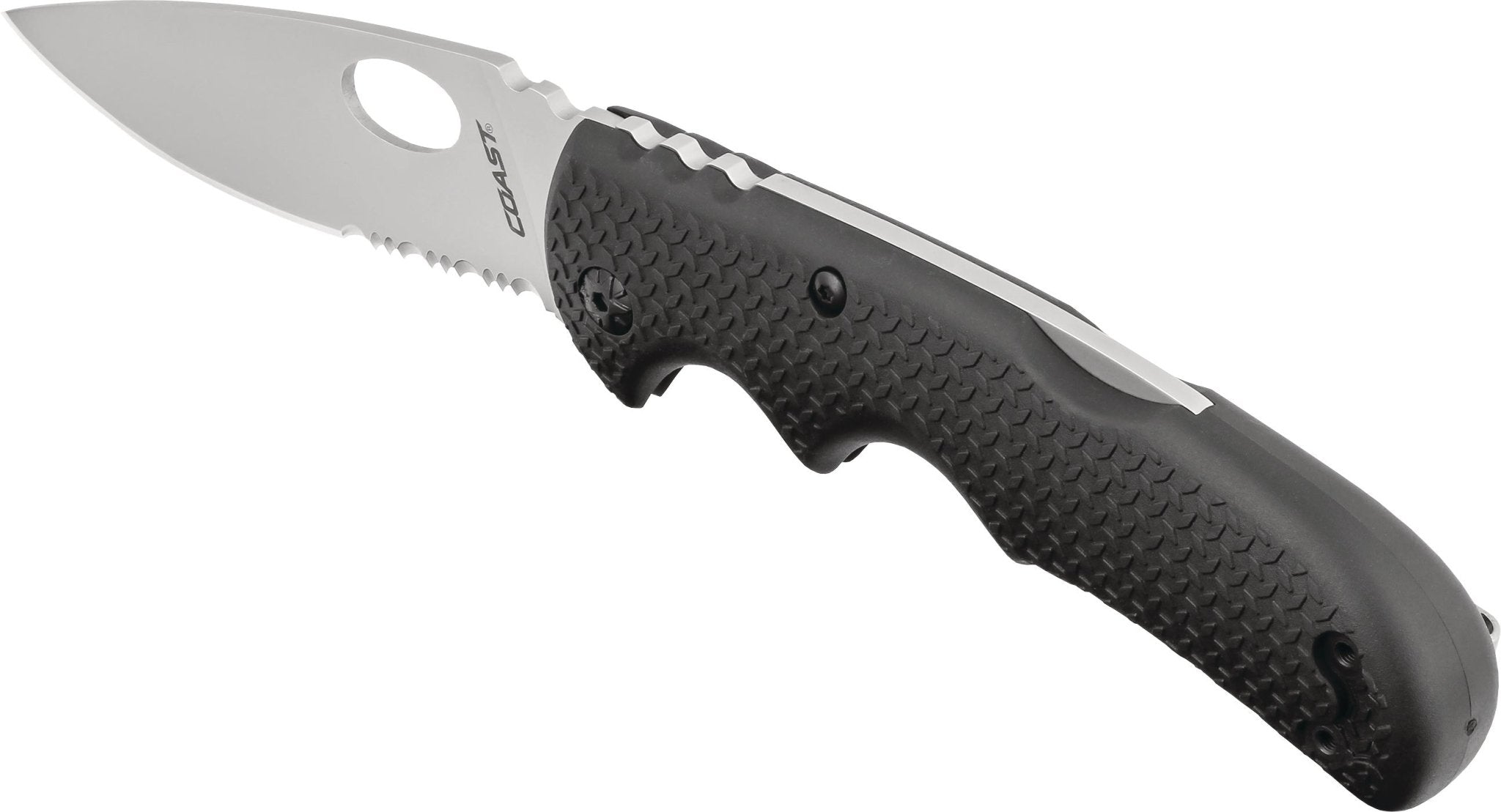 COAST BX316 Back - Lock Knife, Partial Serr. 20851 - Lined Out COAST BX316 Back - Lock Knife, Partial Serr. 20851Utility Knives