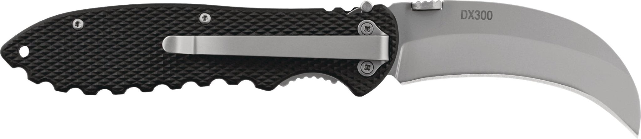COAST DX300 Double Lock Hooked Blade Folding Knife 21627 - Lined Out COAST DX300 Double Lock Hooked Blade Folding Knife 21627Utility Knives