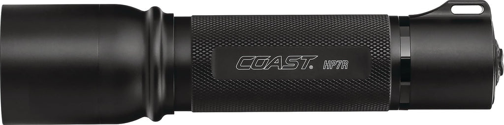 COAST HP7R Rechargeable Long Distance Focusing Flashlight 19221 - Lined Out COAST HP7R Rechargeable Long Distance Focusing Flashlight 19221Flashlights