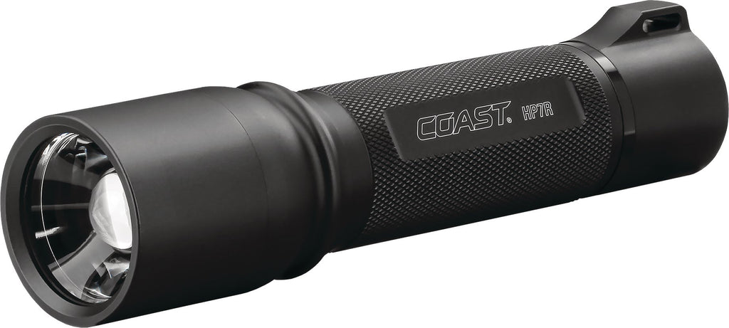 COAST HP7R Rechargeable Long Distance Focusing Flashlight 19221 - Lined Out COAST HP7R Rechargeable Long Distance Focusing Flashlight 19221Flashlights