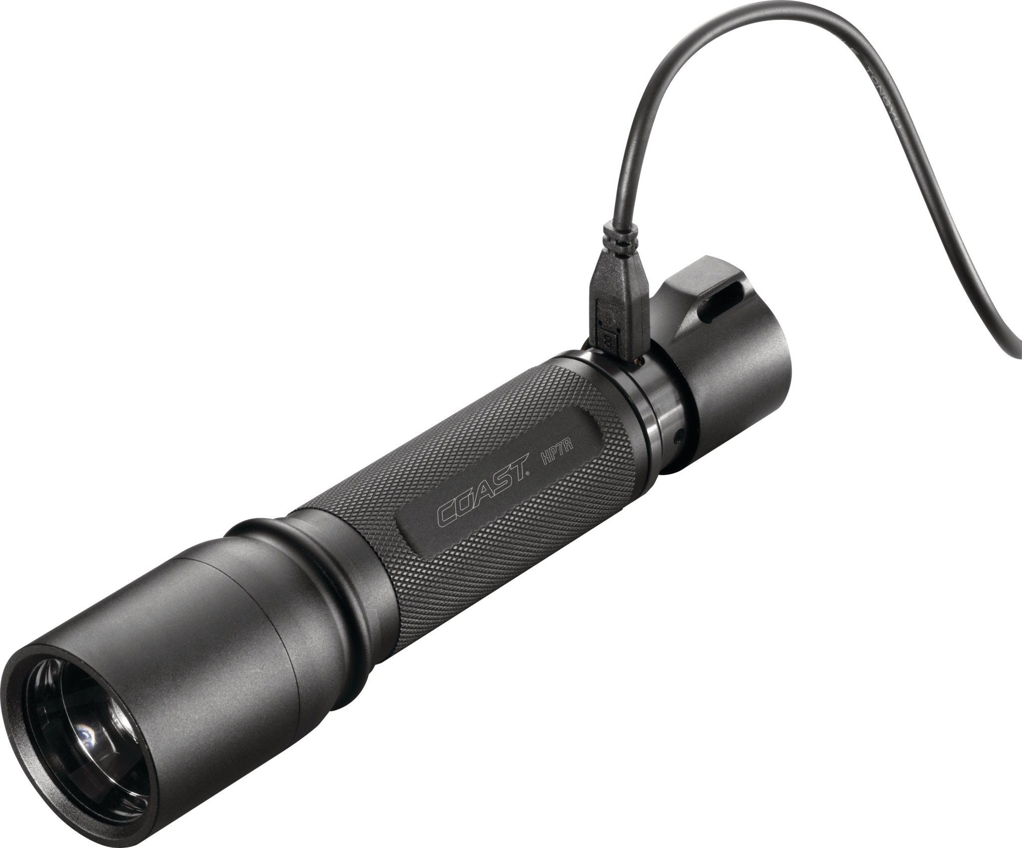 COAST HP7R Rechargeable Long Distance Focusing Flashlight 19221 - Lined Out COAST HP7R Rechargeable Long Distance Focusing Flashlight 19221Flashlights