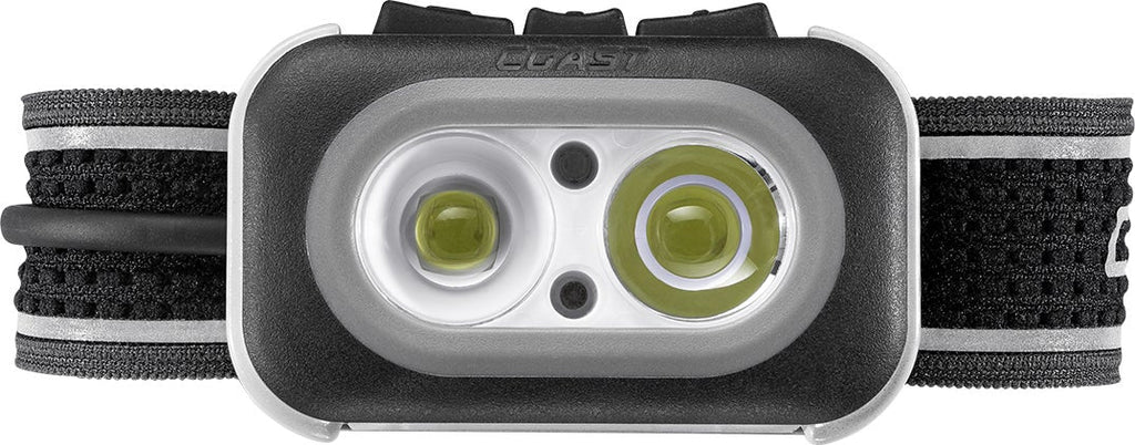 COAST RL20R Tri Color Rechargeable Headlamp with Dimmer Control 30899 - Lined Out COAST RL20R Tri Color Rechargeable Headlamp with Dimmer Control 30899Flashlights