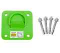 Concrete and Steel D - Ring Reusable Anchor Plate - Lined Out Concrete and Steel D - Ring Reusable Anchor PlateWork Safety Harnesses