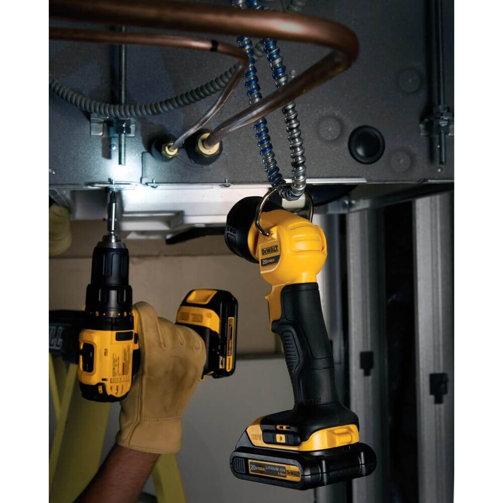 DEWALT DCL040 20V MAX* LED Work Light (Tool Only) - Lined Out DEWALT DCL040 20V MAX* LED Work Light (Tool Only)Work Lights