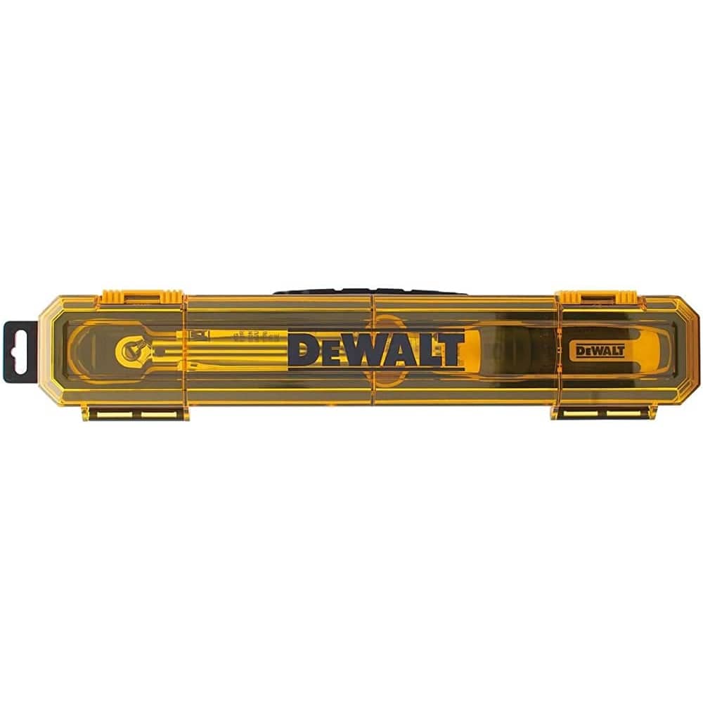 DEWALT DWMT75463 Torque Wrench, Micro Adjust, 3/8" Drive