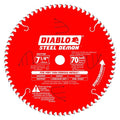 Diablo D0770FA 7 - 1/4 in. x 70 Tooth Steel Demon Carbide - Tipped Saw Blade for Metal - Lined Out Diablo D0770FA 7 - 1/4 in. x 70 Tooth Steel Demon Carbide - Tipped Saw Blade for MetalSaw Blades