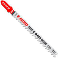 Diablo DJT101DF5 4 in. 6 TPI Bi - Metal T - Shank Jig Saw Blades for Fast Cuts in Wood (5 - Pack) - Lined Out Diablo DJT101DF5 4 in. 6 TPI Bi - Metal T - Shank Jig Saw Blades for Fast Cuts in Wood (5 - Pack)Jigsaw Accessories