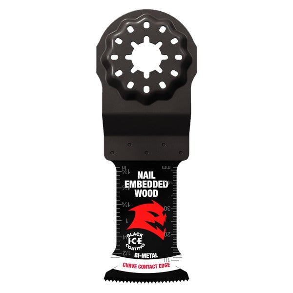 Diablo DOS125BW3 1 - 1/4 in. Starlock Bi - Metal Oscillating Blades for Nail - Embedded Wood (3 - Pack) - Lined Out Diablo DOS125BW3 1 - 1/4 in. Starlock Bi - Metal Oscillating Blades for Nail - Embedded Wood (3 - Pack)Saw Blades