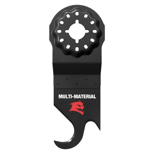 Diablo DOS125KNFE 1 - 1/4 in. Starlock High Carbon Steel Oscillating Hook Knife Blade for Multi - Materials - Lined Out Diablo DOS125KNFE 1 - 1/4 in. Starlock High Carbon Steel Oscillating Hook Knife Blade for Multi - MaterialsSaw Blades