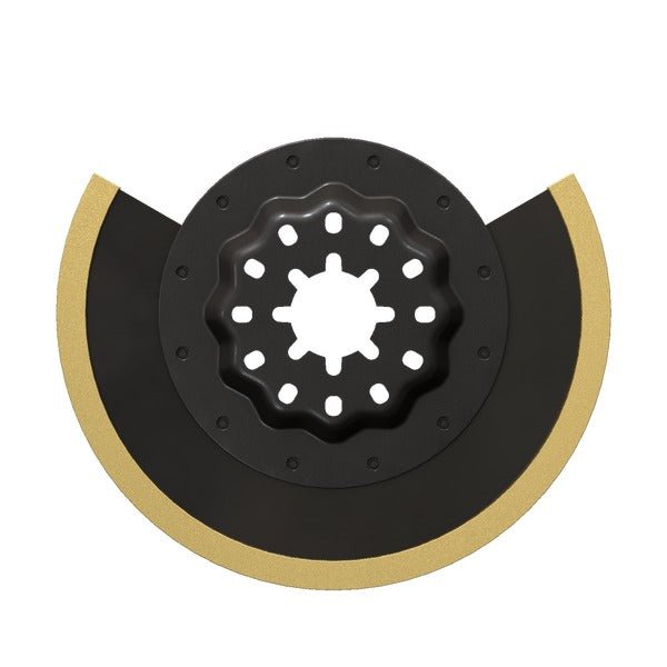 Diablo DOS3375RCGX 3 - 3/8 in. Starlock Carbide Grit Oscillating Blade for Grout - Lined Out Diablo DOS3375RCGX 3 - 3/8 in. Starlock Carbide Grit Oscillating Blade for GroutSaw Blades