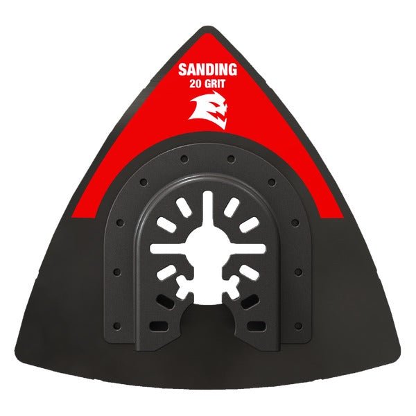 Diablo DOU20CGSP 3 - 1/2 in. 20 - Grit Universal Fit Carbide Grit Oscillating Sanding Plate - Lined Out Diablo DOU20CGSP 3 - 1/2 in. 20 - Grit Universal Fit Carbide Grit Oscillating Sanding PlateSaw Blades