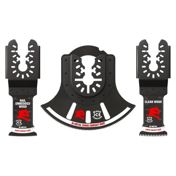 Diablo DOU3BS 3 pc Universal Fit Bi - Metal Oscillating Blade Set (3 - Piece) - Lined Out Diablo DOU3BS 3 pc Universal Fit Bi - Metal Oscillating Blade Set (3 - Piece)Saw Blades