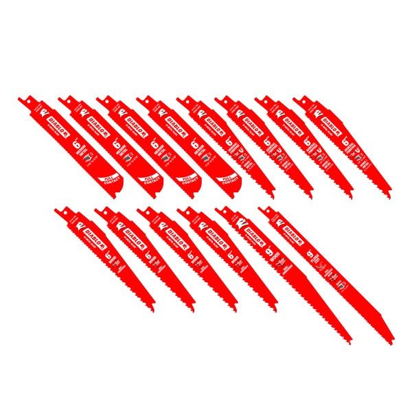 Diablo DS0014S 14 pc Nail - Embedded Wood and Metal Demolition Recip Set - Lined Out Diablo DS0014S 14 pc Nail - Embedded Wood and Metal Demolition Recip SetSaw Blades