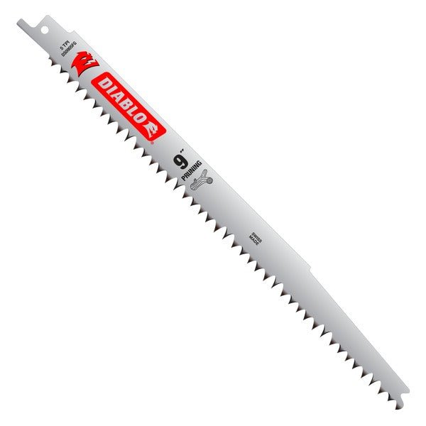 Diablo DS0905FG5 9 in. Fleam Ground Recip Blade for Pruning (5 - Pack) - Lined Out Diablo DS0905FG5 9 in. Fleam Ground Recip Blade for Pruning (5 - Pack)Saw Blades