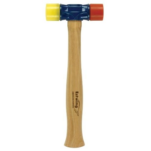 Estwing DFH - 12 Red & Yellow Mallet Hammer - Lined Out Estwing DFH - 12 Red & Yellow Mallet HammerHammers