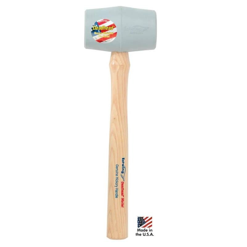 Estwing DH - 18N Gray Rubber Mallet Deadhead Estwing - Lined Out Estwing DH - 18N Gray Rubber Mallet Deadhead EstwingHammers