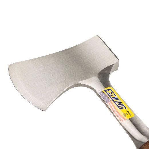 Estwing E14A 12" Sportsmans Axe With Leather Grip - Lined Out Estwing E14A 12" Sportsmans Axe With Leather GripAxes