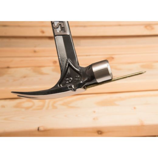 Estwing E15SR 15 Oz Leather Gripped Ultra Short Handle - Lined Out Estwing E15SR 15 Oz Leather Gripped Ultra Short HandleHammers