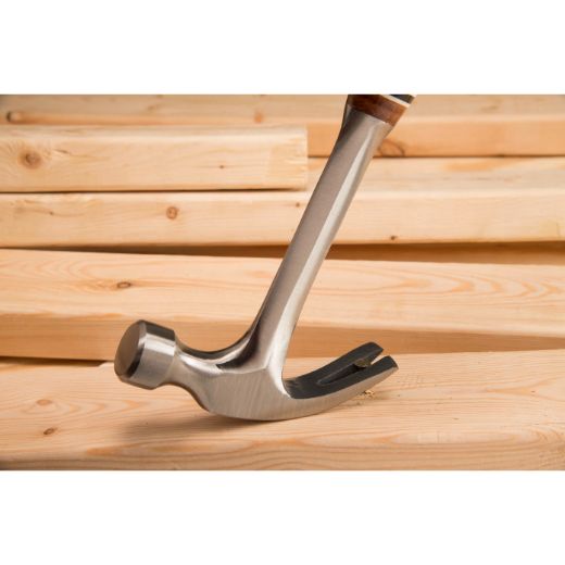 Estwing E20C 20 Oz Curve Claw Hammer With Leather Grip - Lined Out Estwing E20C 20 Oz Curve Claw Hammer With Leather GripHammers