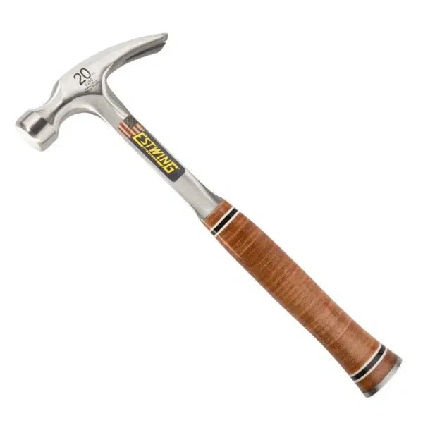 Estwing E20S 20oz Rip Hammer w/ Leather Grip - Lined Out Estwing E20S 20oz Rip Hammer w/ Leather GripHammers