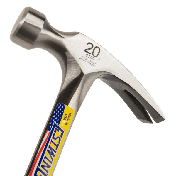 Estwing E20S 20oz Rip Hammer w/ Leather Grip - Lined Out Estwing E20S 20oz Rip Hammer w/ Leather GripHammers
