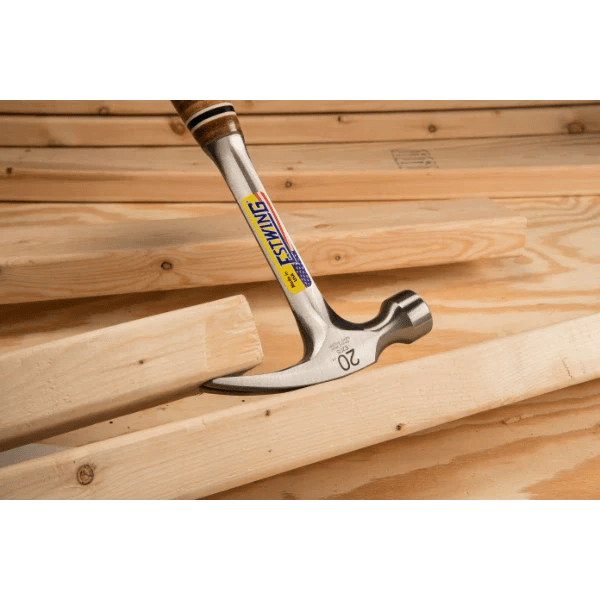 Estwing E20S 20oz Rip Hammer w/ Leather Grip - Lined Out Estwing E20S 20oz Rip Hammer w/ Leather GripHammers