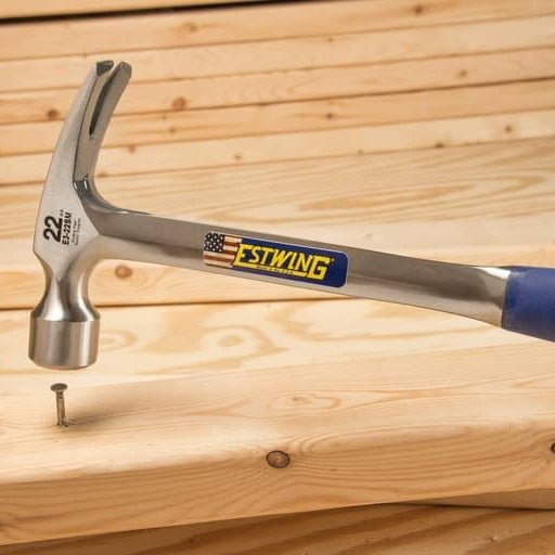 Estwing E3 - 20SM Framing Hammer - Milled Estwing 20 oz - Lined Out Estwing E3 - 20SM Framing Hammer - Milled Estwing 20 ozHammers