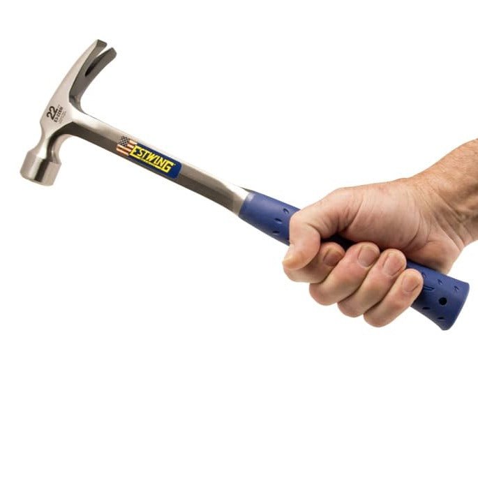 Estwing E3 - 22SM Framing Hammer - Milled Estwing 22 oz - Lined Out Estwing E3 - 22SM Framing Hammer - Milled Estwing 22 ozHammers