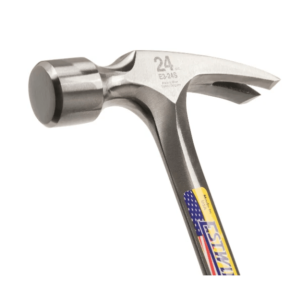 Estwing E3 - 24S 24oz Framing Hammer w/ Smooth Face - Lined Out Estwing E3 - 24S 24oz Framing Hammer w/ Smooth FaceHammers
