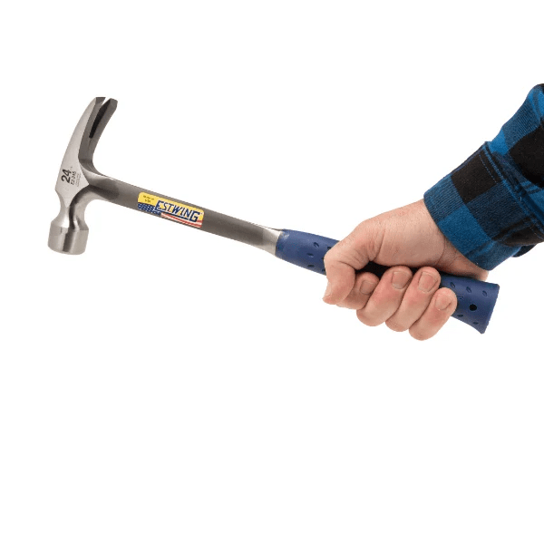 Estwing E3 - 24S 24oz Framing Hammer w/ Smooth Face - Lined Out Estwing E3 - 24S 24oz Framing Hammer w/ Smooth FaceHammers