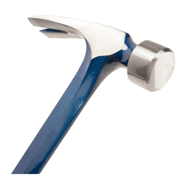 Estwing E3 - 25S 25oz Big Blue Framing Hammer w/ Larger Face - Blue Grip (Smooth Face) - Lined Out Estwing E3 - 25S 25oz Big Blue Framing Hammer w/ Larger Face - Blue Grip (Smooth Face)Hammers