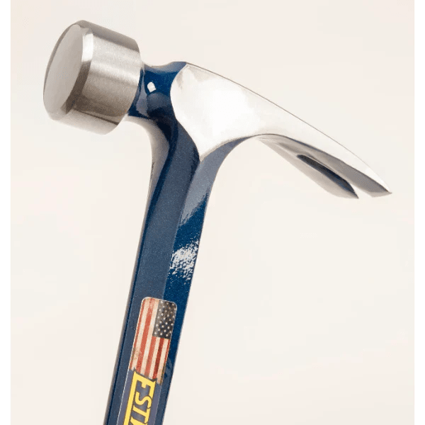 Estwing E3 - 25S 25oz Big Blue Framing Hammer w/ Larger Face - Blue Grip (Smooth Face) - Lined Out Estwing E3 - 25S 25oz Big Blue Framing Hammer w/ Larger Face - Blue Grip (Smooth Face)Hammers