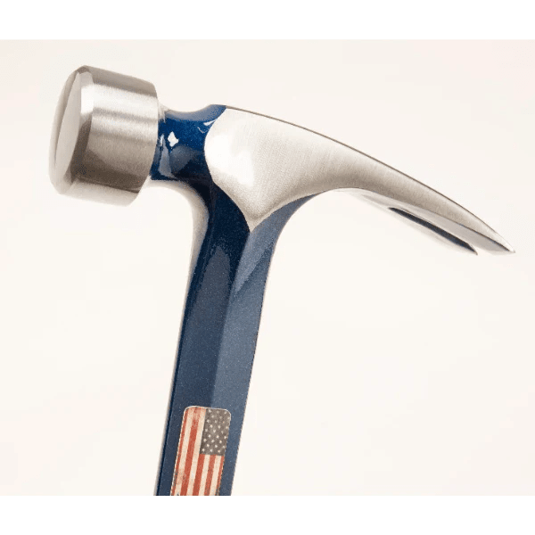 Estwing E3 - 25S 25oz Big Blue Framing Hammer w/ Larger Face - Blue Grip (Smooth Face) - Lined Out Estwing E3 - 25S 25oz Big Blue Framing Hammer w/ Larger Face - Blue Grip (Smooth Face)Hammers