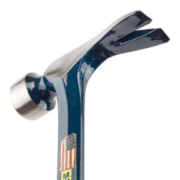 Estwing E3 - 25SM 25oz Big Blue Hammer w/ Larger Milled Face, Blue Grip - Lined Out Estwing E3 - 25SM 25oz Big Blue Hammer w/ Larger Milled Face, Blue GripHammers