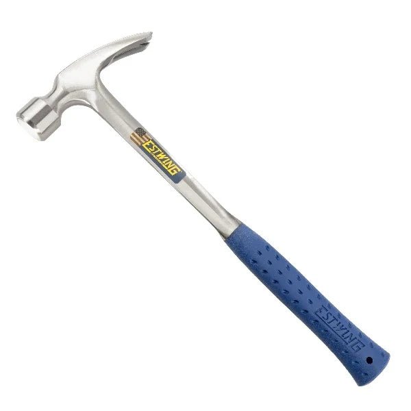 Estwing E3 - 30S 30oz Framing Hammer w/ Blue Grip (Smooth) - Lined Out Estwing E3 - 30S 30oz Framing Hammer w/ Blue Grip (Smooth)Hammers