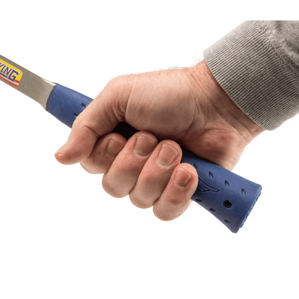 Estwing E3 - 32BP 32oz Ball Peen Hammer w/ Blue Grip (Smooth Face) - Lined Out Estwing E3 - 32BP 32oz Ball Peen Hammer w/ Blue Grip (Smooth Face)Hammers