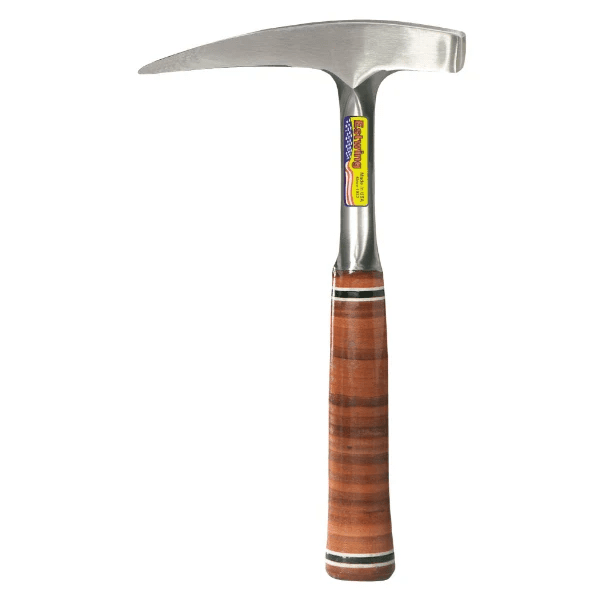 Estwing E30 22oz Solid Steel Rock Geological Hammer Pick w/ Pointed Tip and Leather Grip - Lined Out Estwing E30 22oz Solid Steel Rock Geological Hammer Pick w/ Pointed Tip and Leather GripHammers