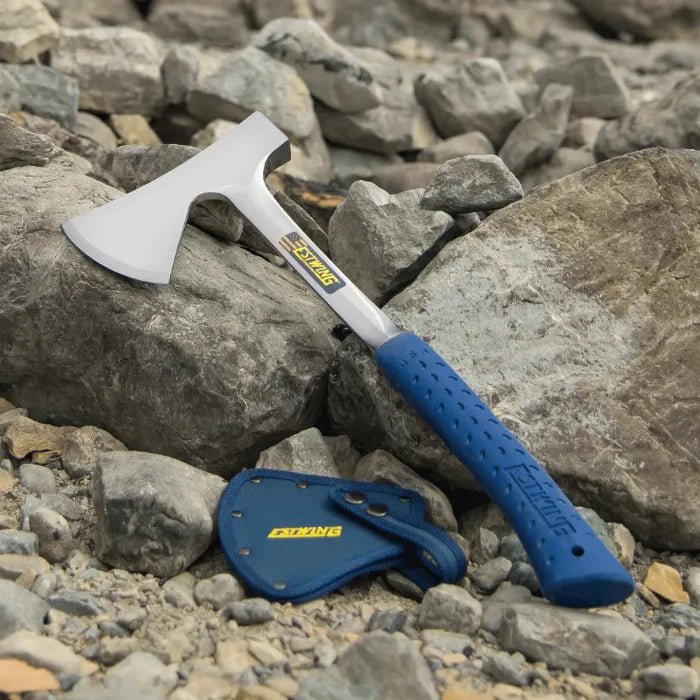 Estwing E44A Camper's Axe - All Steel, 16" Length - Lined Out Estwing E44A Camper's Axe - All Steel, 16" LengthAxes