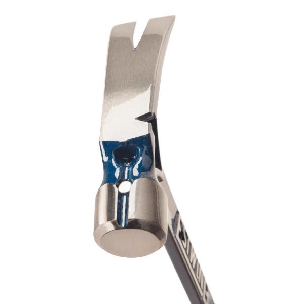 Estwing E6 - 15SR 15oz Blue Vinyl Gripped Ultra Framing Hammer - Short Handle (Smooth Face) - Lined Out Estwing E6 - 15SR 15oz Blue Vinyl Gripped Ultra Framing Hammer - Short Handle (Smooth Face)Hammers