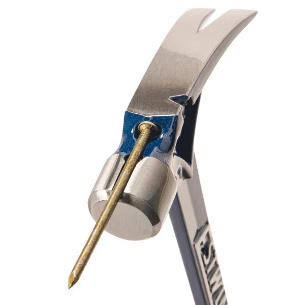 Estwing E6 - 15SR 15oz Blue Vinyl Gripped Ultra Framing Hammer - Short Handle (Smooth Face) - Lined Out Estwing E6 - 15SR 15oz Blue Vinyl Gripped Ultra Framing Hammer - Short Handle (Smooth Face)Hammers