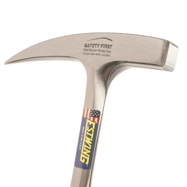Estwing EO - 22P 22oz Orange Rock Pick, Pointed Tip (Smooth Face) - Lined Out Estwing EO - 22P 22oz Orange Rock Pick, Pointed Tip (Smooth Face)Hammers