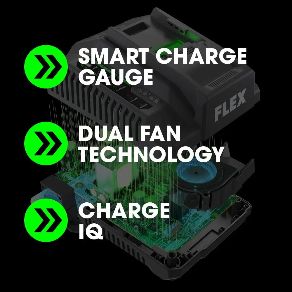 FLEX FX0411 - 1C 5.0Ah Lithium Starter Kit - Lined Out FLEX FX0411 - 1C 5.0Ah Lithium Starter KitPower Tool Batteries
