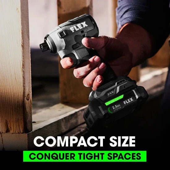 FLEX FX1351 - Z 1/4" Hex Impact Driver - Lined Out FLEX FX1351 - Z 1/4" Hex Impact DriverImpact Wrenches & Drivers