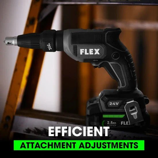 FLEX FX1611 - Z Drywall Screw Gun With Magazine Attachment - Lined Out FLEX FX1611 - Z Drywall Screw Gun With Magazine AttachmentImpact Wrenches & Drivers
